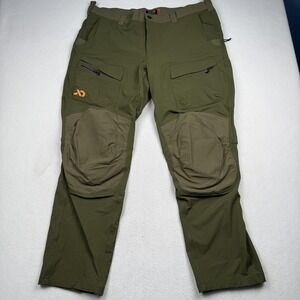 First Lite Corrugate Foundry Pants Mens 42x32 Green Hunting Softshell Knee Pads